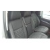 Mercedes Vito 2/3 pers. >2016 Lederen interieur zwart dubbel ruit design INCL. MONTAGE